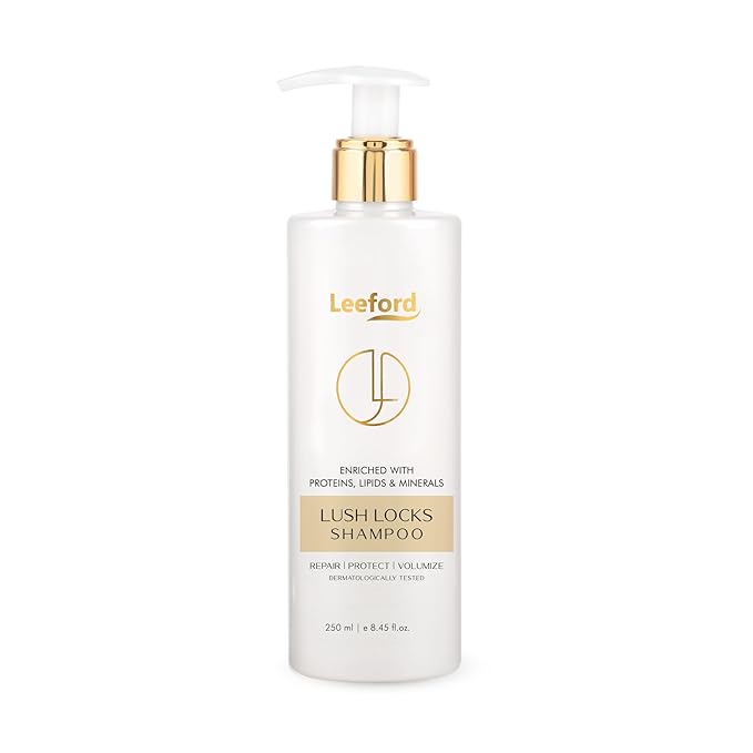 Leeford Lush Locks Hair Shampoo for Dandruff & Itchy Scalp - 250ml