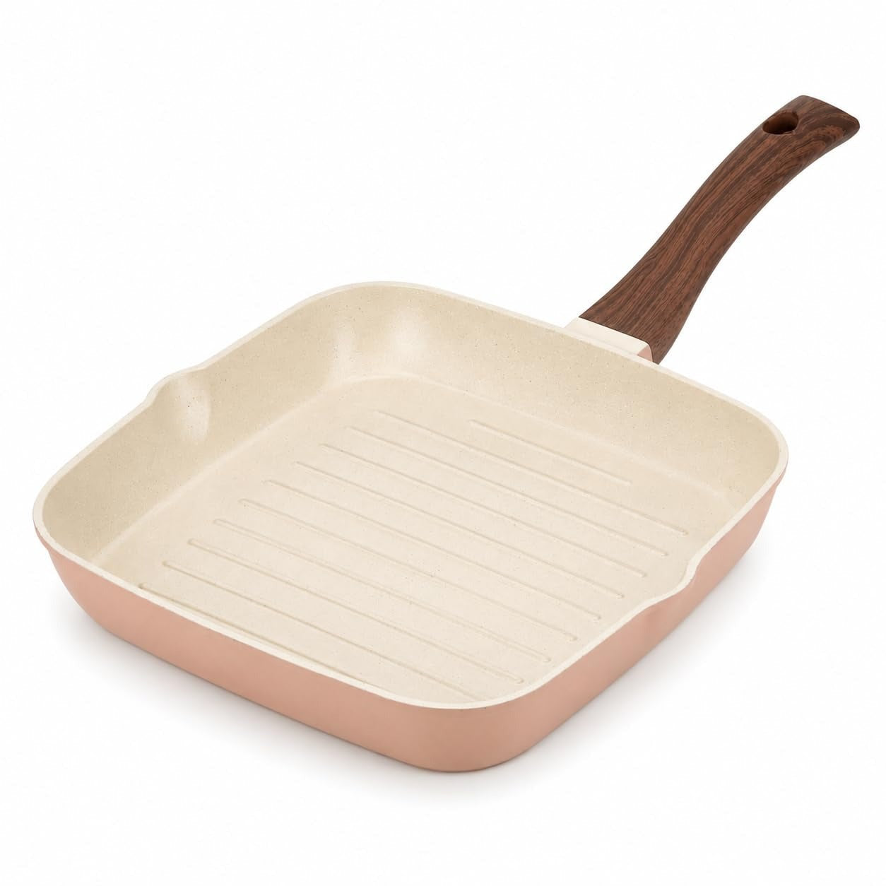 Vinod CeraVit Square Grill Pan Ceramic Non-Stick Induction Friendly