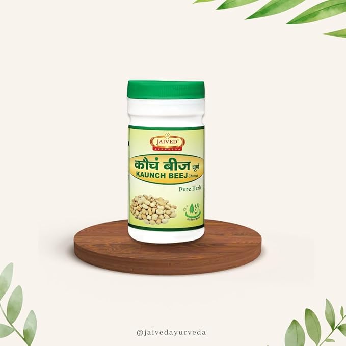 Jaived Ayurveda Konch Beej Churna | Vitality Boost & Wellness Support | 100 Gms | Pack of 2