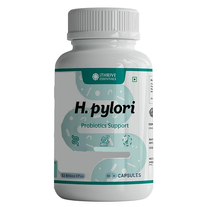 iThrive Essentials H.Pylori Probiotics Support - 30 Capsules
