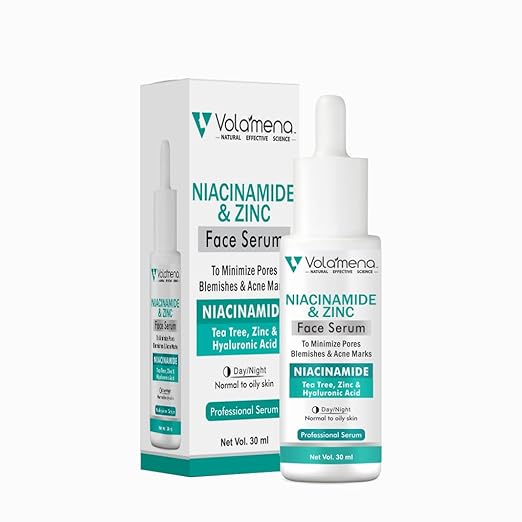 Volamena Niacinamide Face Serum with Zinc For Acne Marks - 30 ml