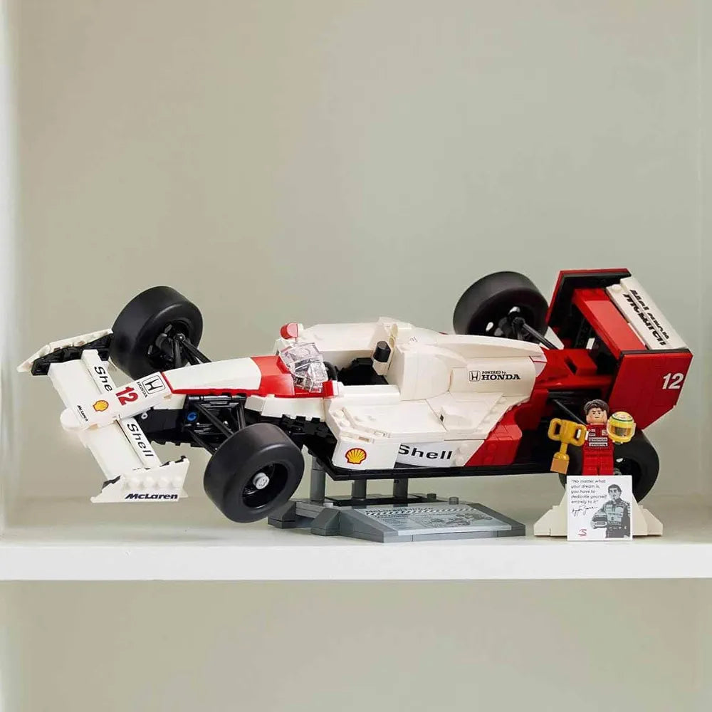 Lego Icons McLaren MP4/4 & Ayrton Senna Model Car for Adults 10330
