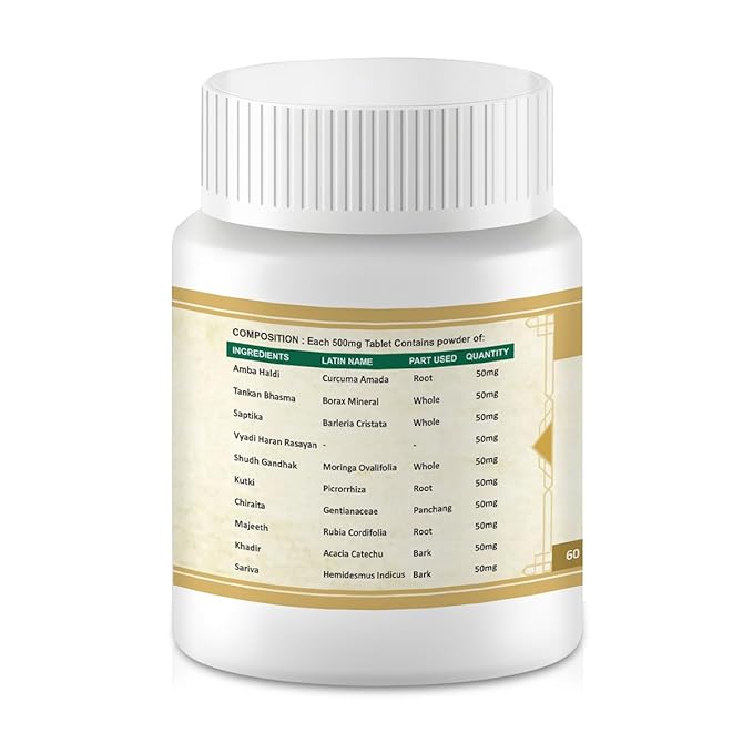 Jeena Sikho Rakt Care+ | Blood Purifying Tablets - 60 Tabs