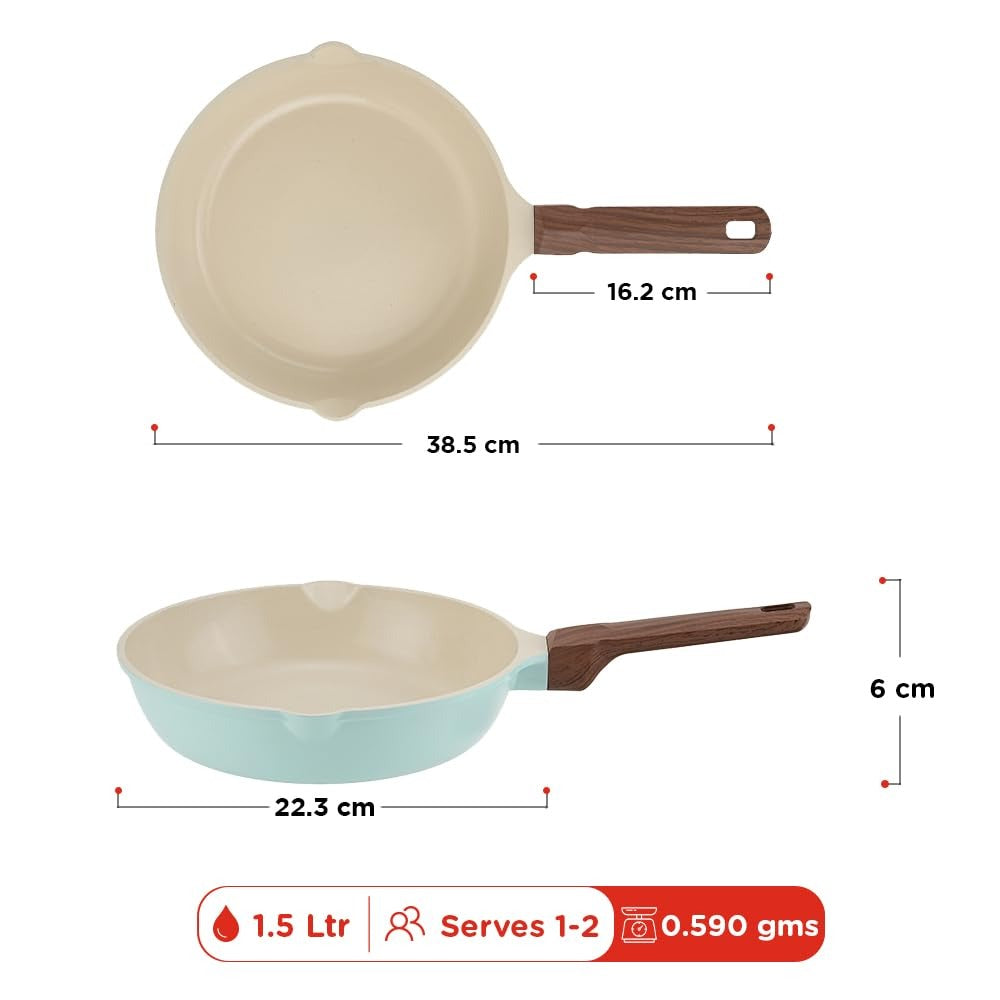 Vinod CeraVit Fry Pan CeraGreen Ceramic Non-Stick Induction Friendly