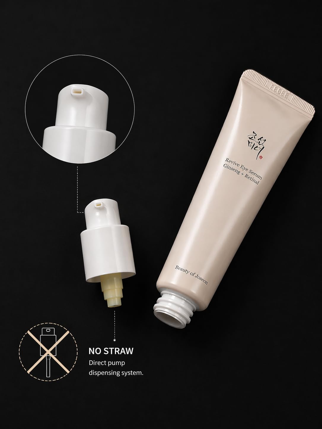 Beauty of Joseon Revive Eye Serum with Ginseng & Retinal (30m) | Anti-Aging, Wrinkle Care, Korean Eye Cream for Dark Circles & Fine Lines