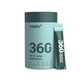 Supply6 360 Ultimate Health Powder for Women & Men | Daily Supplement with 63+Vitamins, Minerals, Probiotics, and Superfoods | Daily Greens | Gut Health supplements, Energy, Immunity (15 Servings)
