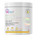 Glow Collagen Powder 250gm of 25 Servings | Korean Marine Flavored (Pineapple) Collagen Powder Supplements for Women & Men
