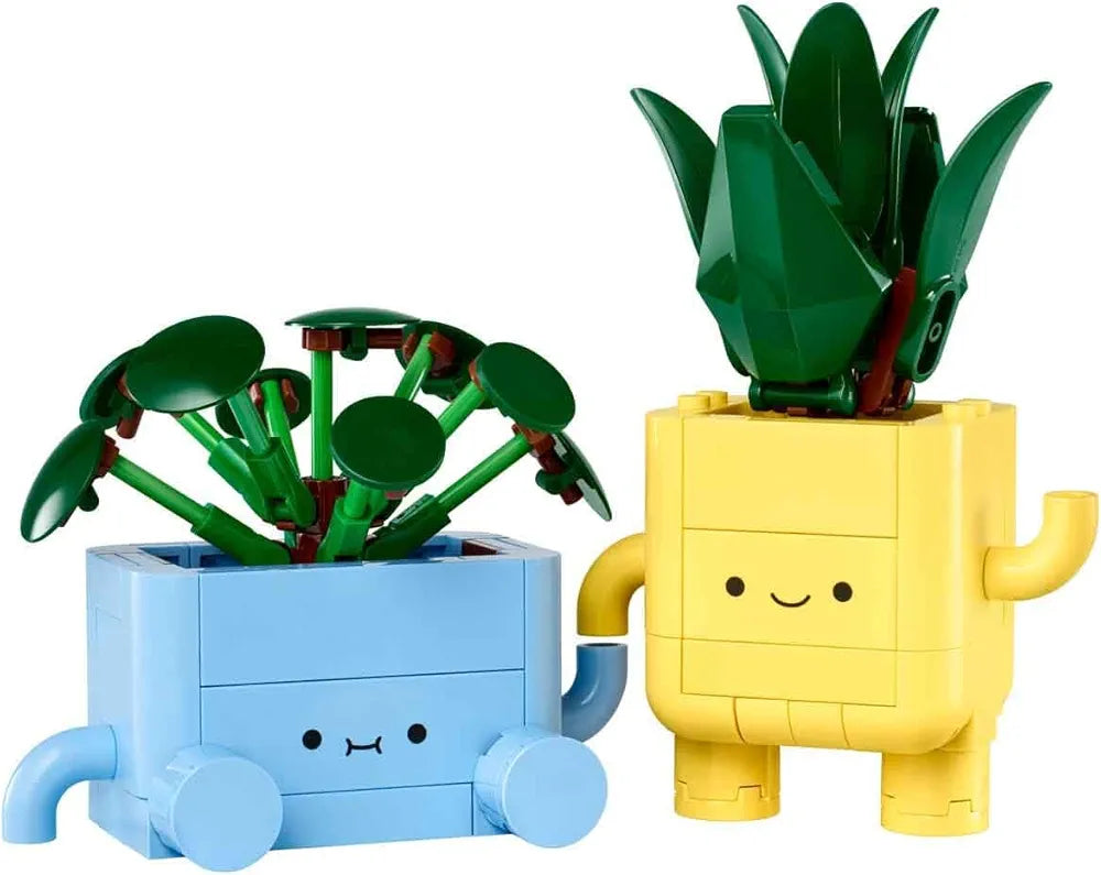 Lego Botanicals Happy Plants Shelf Decor 10349 Building Blocks Toys for 9+ Gift for Boys and Girls
