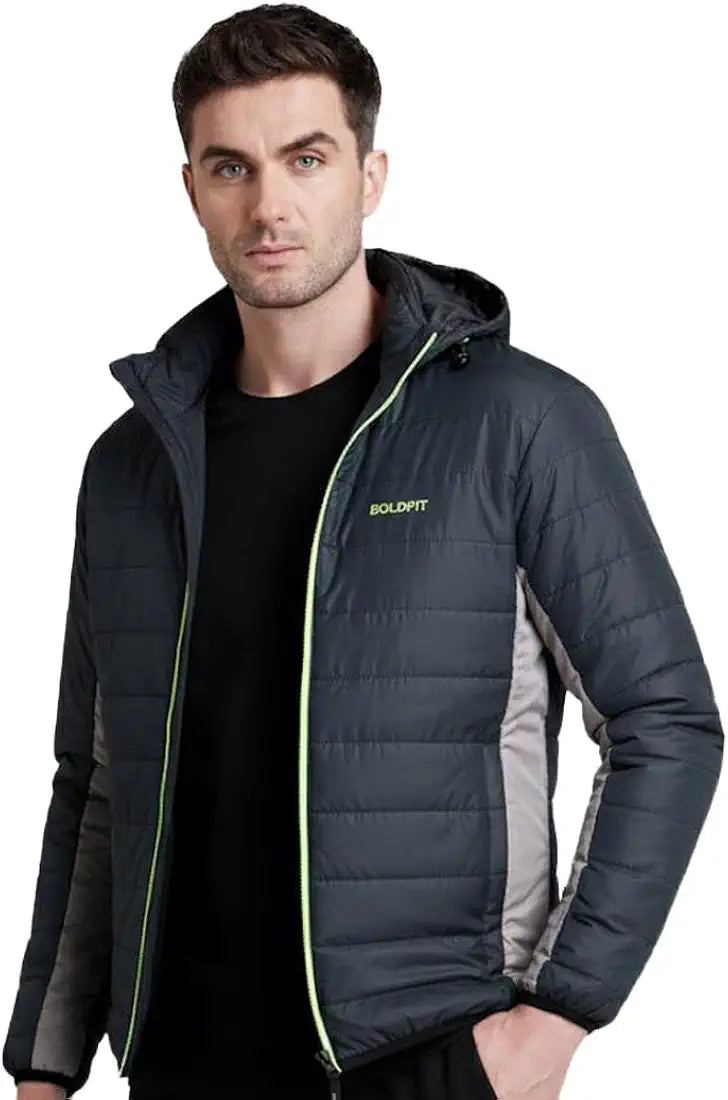 Boldfit jackets for Men Stylish Latest Puffer winter Jacket