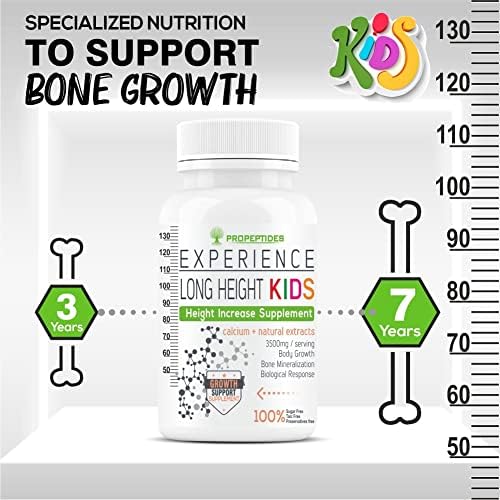 Propeptides Height Increasing Supplement for Kids - 60 Tablets (Pack of 2)