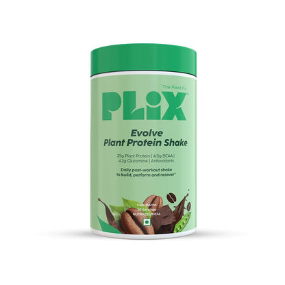 PLIX The Plant Fix Evolve Plant Protein Shake Powder - Chocolate -1 kg