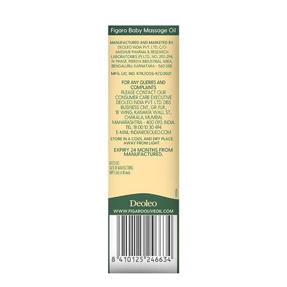 Figaro Baby Massage Oil with Goodness of Natural Olive oil - 400 ml