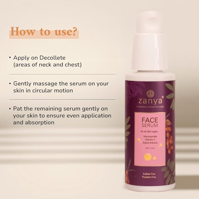 Zanya Vitamin C Face Serum - 50 Gms