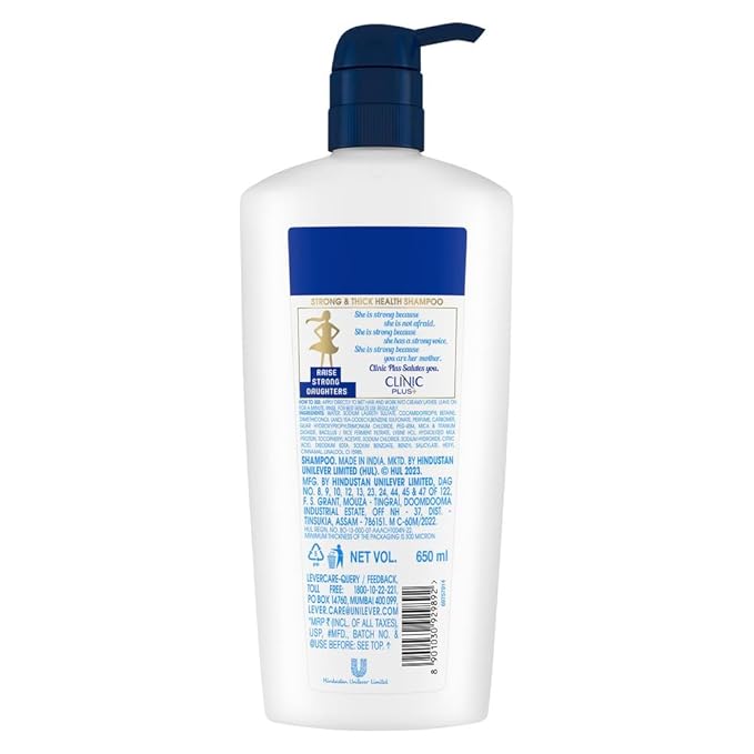 Clinic Plus Strong & Thick Shampoo - 650 ml