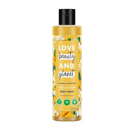 Love Beauty & Planet Turmeric & Moringa Brightening Body Wash - 200 ml