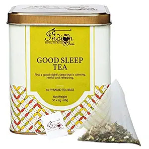 The Indian Chai - Good Sleep Tea 30 Pyramid Tea Bags - 60 gms