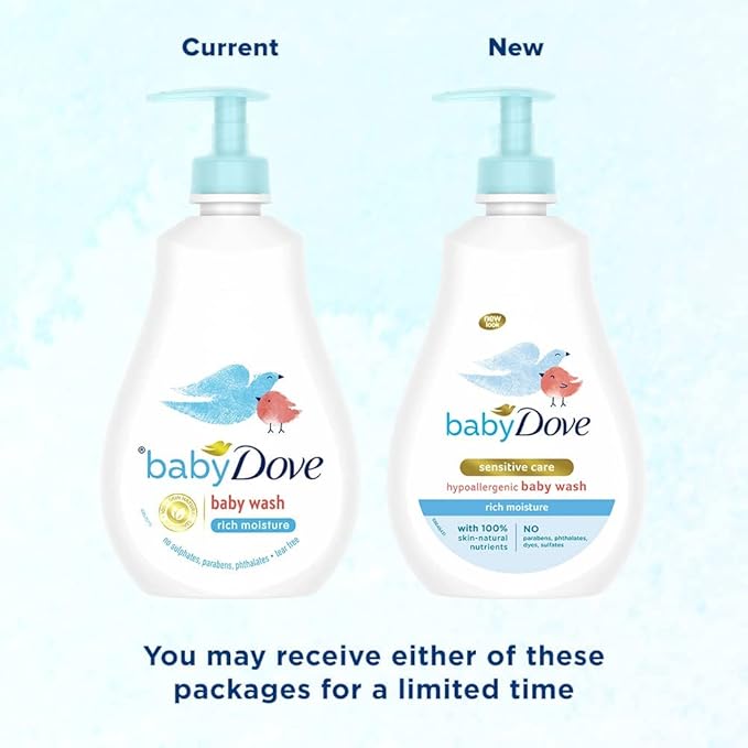 Baby Dove Rich Moisture Body Wash - 400 ml