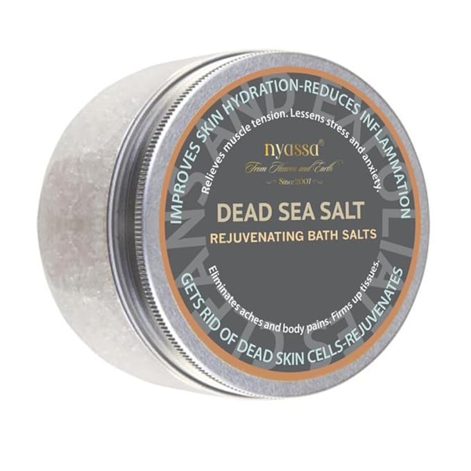 Nyassa Dead Sea Bath Salt for Men & Women - 220 Gms