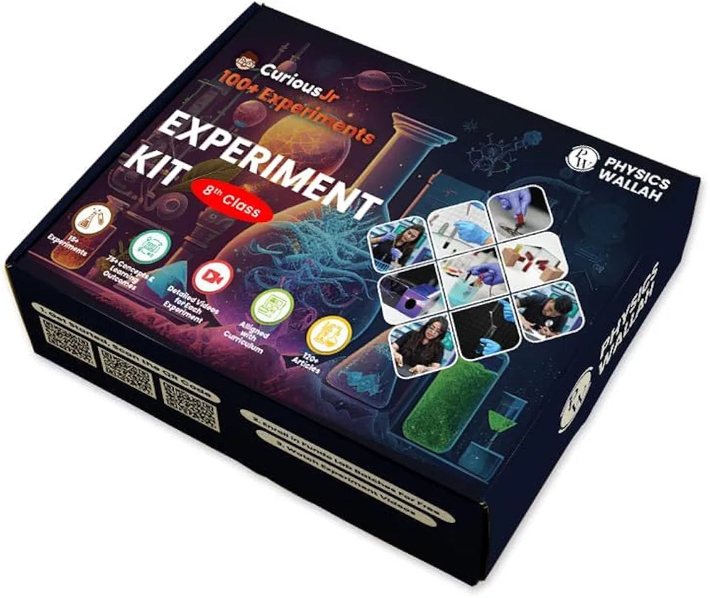 PW Experiment Kit for Class 8th Science Kit Aligned with NCERT Science Project Kit for 10+ Year Old