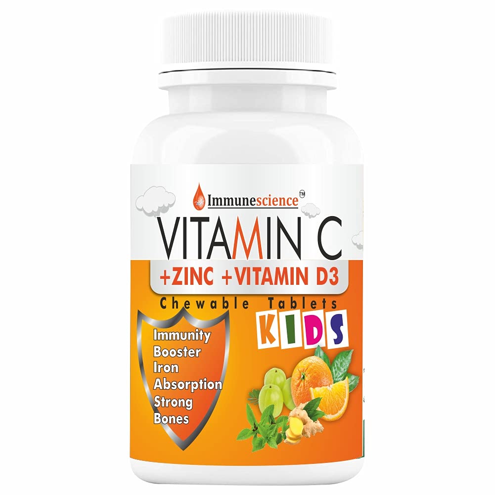 Immunescience Vitamin C Tablets For Kids - 60 tabs