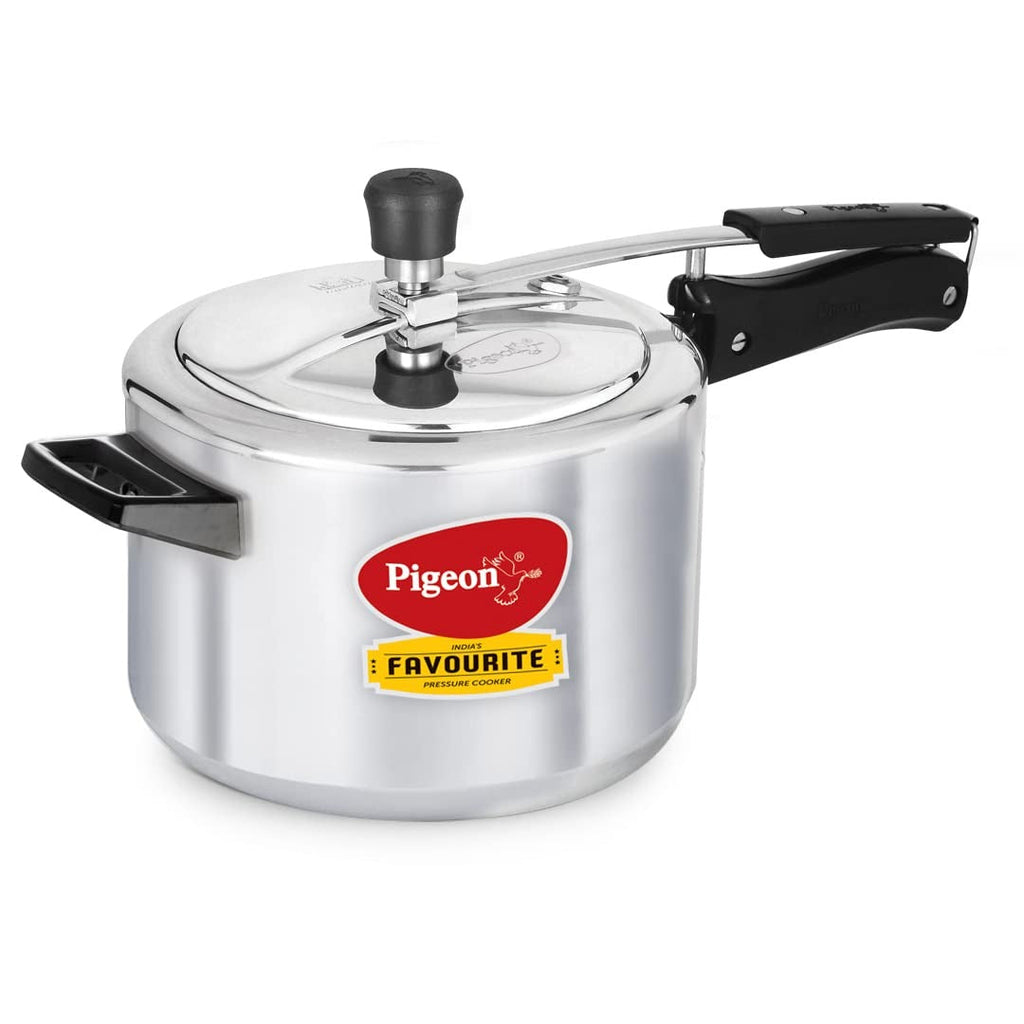 Pigeon by stovektraft 19001100 Induction Inner Lid Stainless Steel Pressure Cooker - 3L Silver