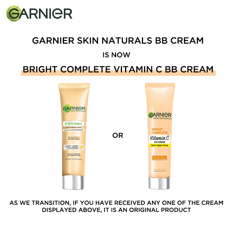 Garnier Skin Naturals Bright Complete Vitamin C B.B. Cream - 30 gms