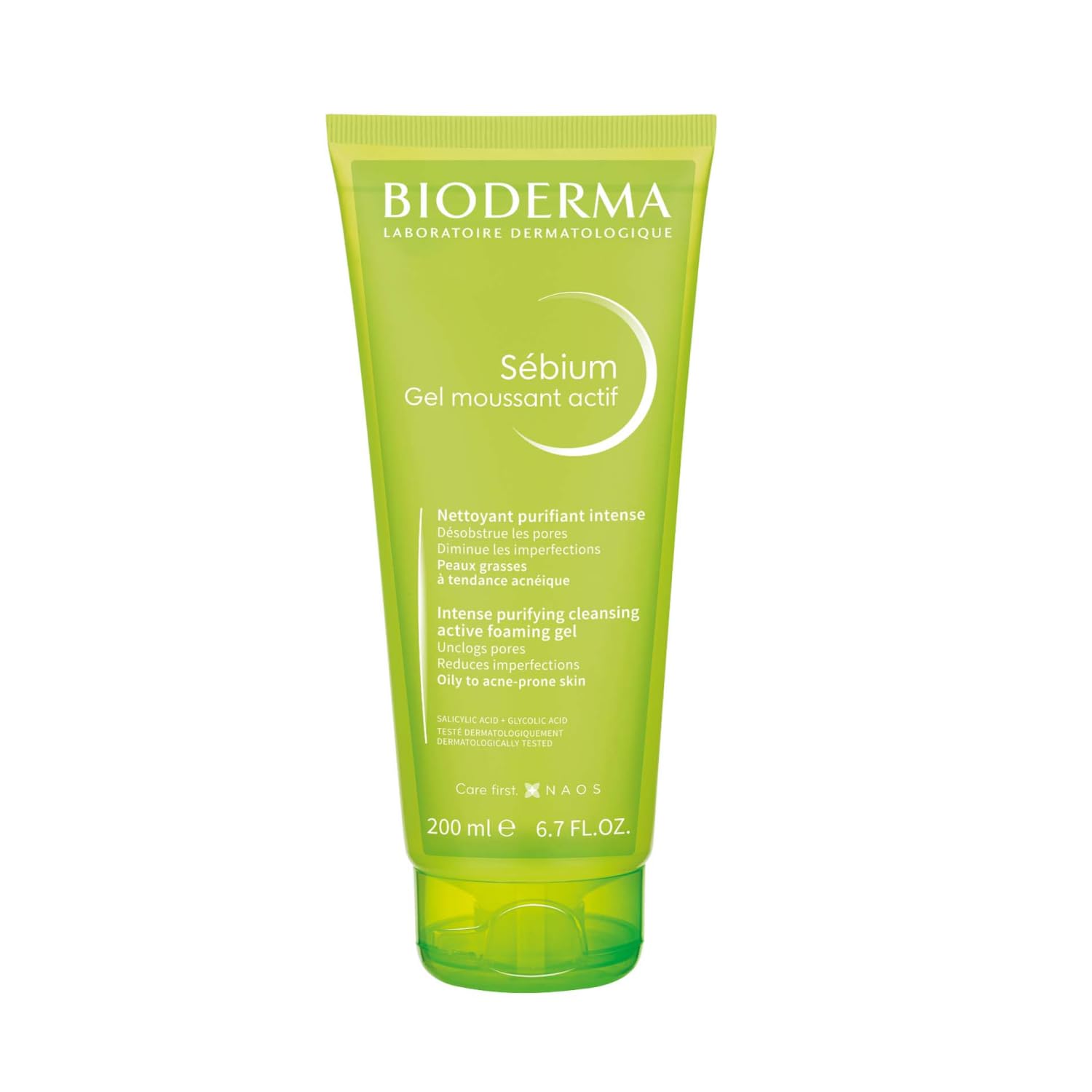 Bioderma Sebium Gel Moussant Actif Intense Purifying Cleansing Foaming Gel - 200 ml