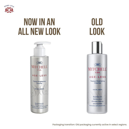 Mitchell Usa Age-less Papaya Brightening Cleanser Facial Wash