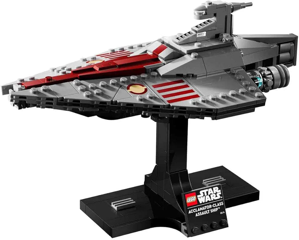 Lego Star Wars Acclamator-Class Assault Ship, Buildable Starship Model 75404 Building Blocks for 18+ Gift
