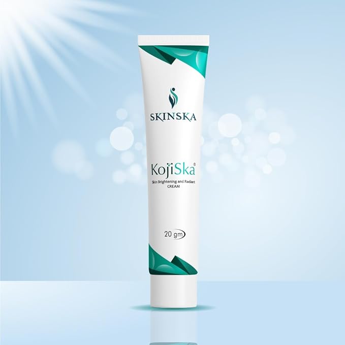 Skinska Naturals Kojiska Skin Brightening and Radiant Cream - 20 Gms | Pack of 2