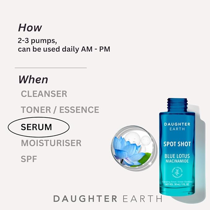 Daughter Earth 10% Niacinamide Face Serum | Spot Shot for Dark Spots - 30 Ml