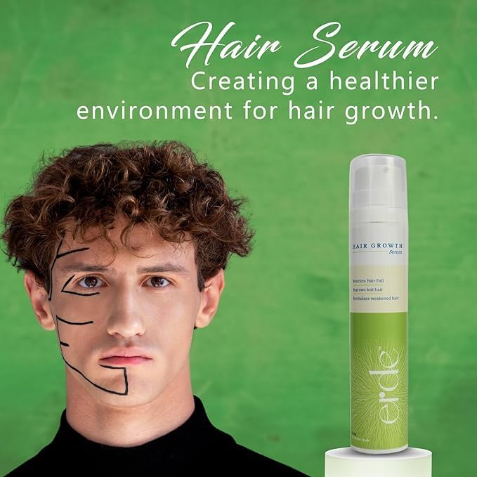 Erde Regrow Hair Serum - 60 ml (Pack of 2)