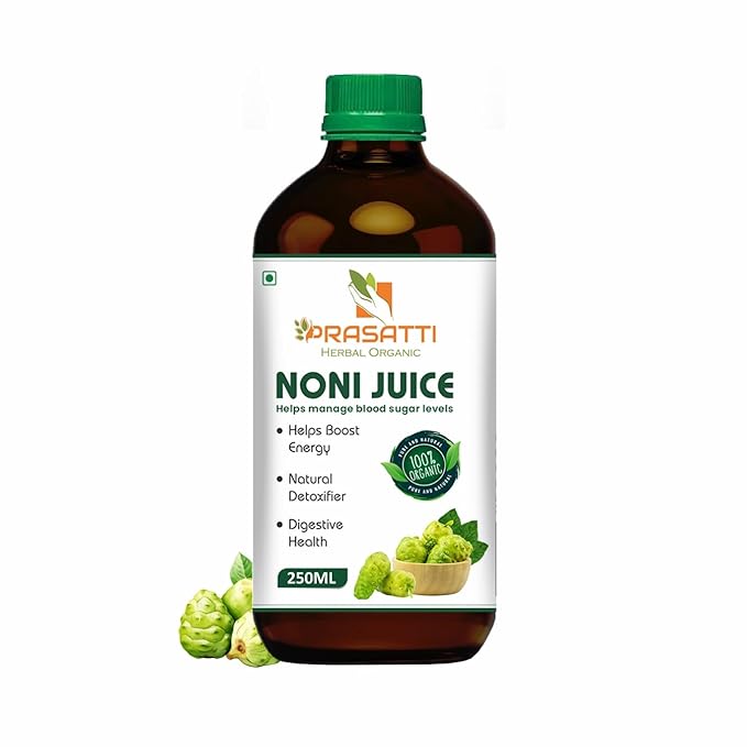 Prasatti Herbal Organic Plant Based Elixir Noni Juice - 250 Ml