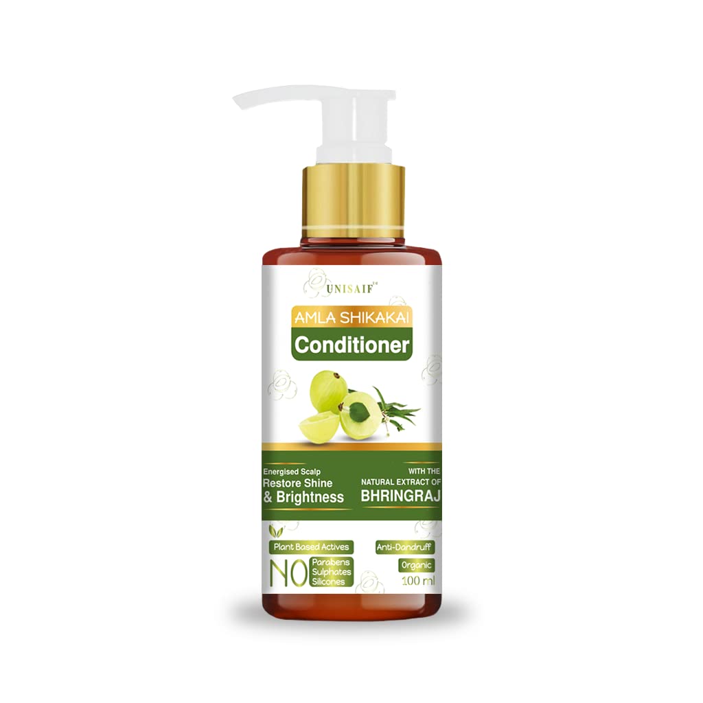Unisaif Amla Shikakai Organic Conditioner With Natural Extracts - 100 ml