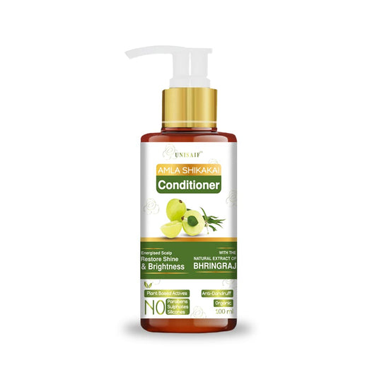 Unisaif Amla Shikakai Organic Conditioner With Natural Extracts - 100 ml