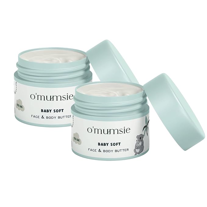 O'mumsie Baby Soft Body Butter Moisturizer Lotion - 100 gms Each (Pack of 2)