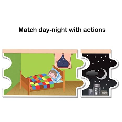 ToyKraftt Time A Telling Tale Learning Toys for Kids Educational Games Multicolor