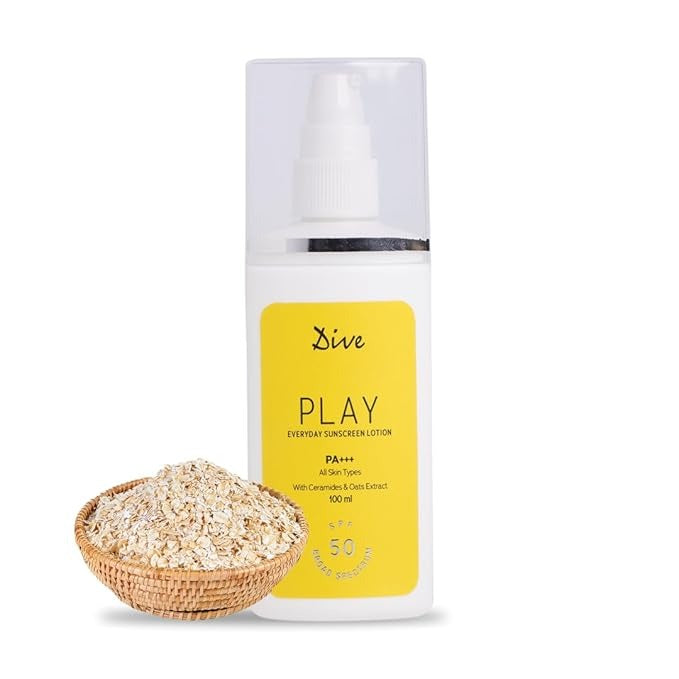 Dive Play Everyday Sunscreen Lotion With Spf 50 - 100 ml