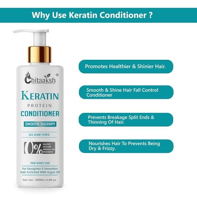 Chitaaksh Keratin Protein Conditioner - 200 ml