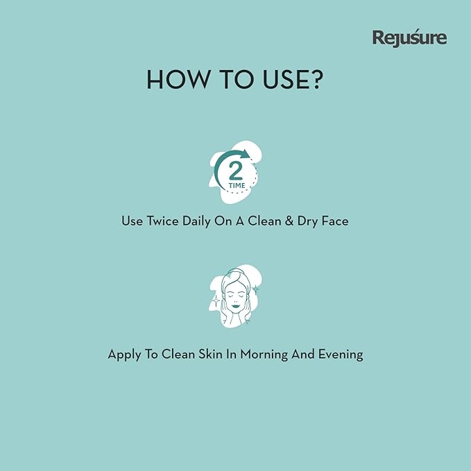 Rejusure Plant Derived Squalane + Vitamin E Face Moisturizer - 50 Ml