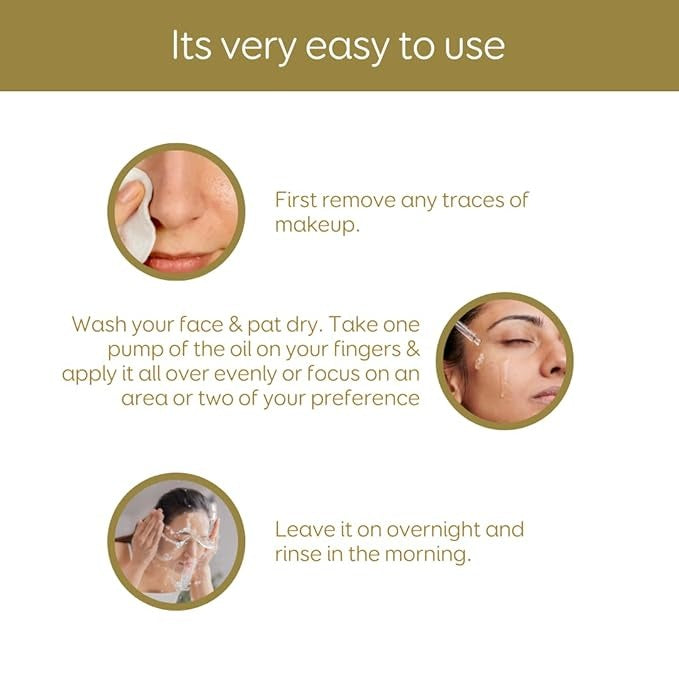 Earthbaby Natural origin Ayurvedic kumkumadi face glowing oil tailam - 12 ml