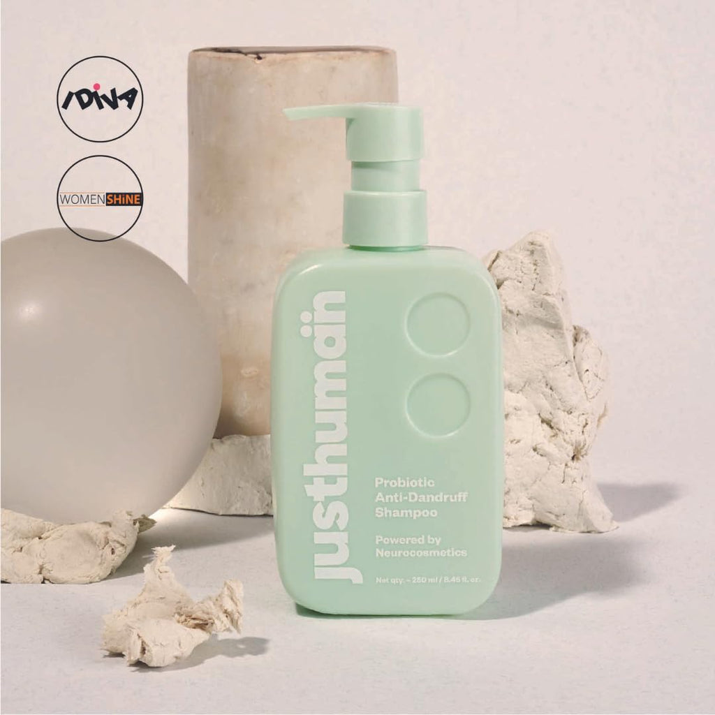 Justhuman Probiotic Anti Dandruff Shampoo - 250 ml