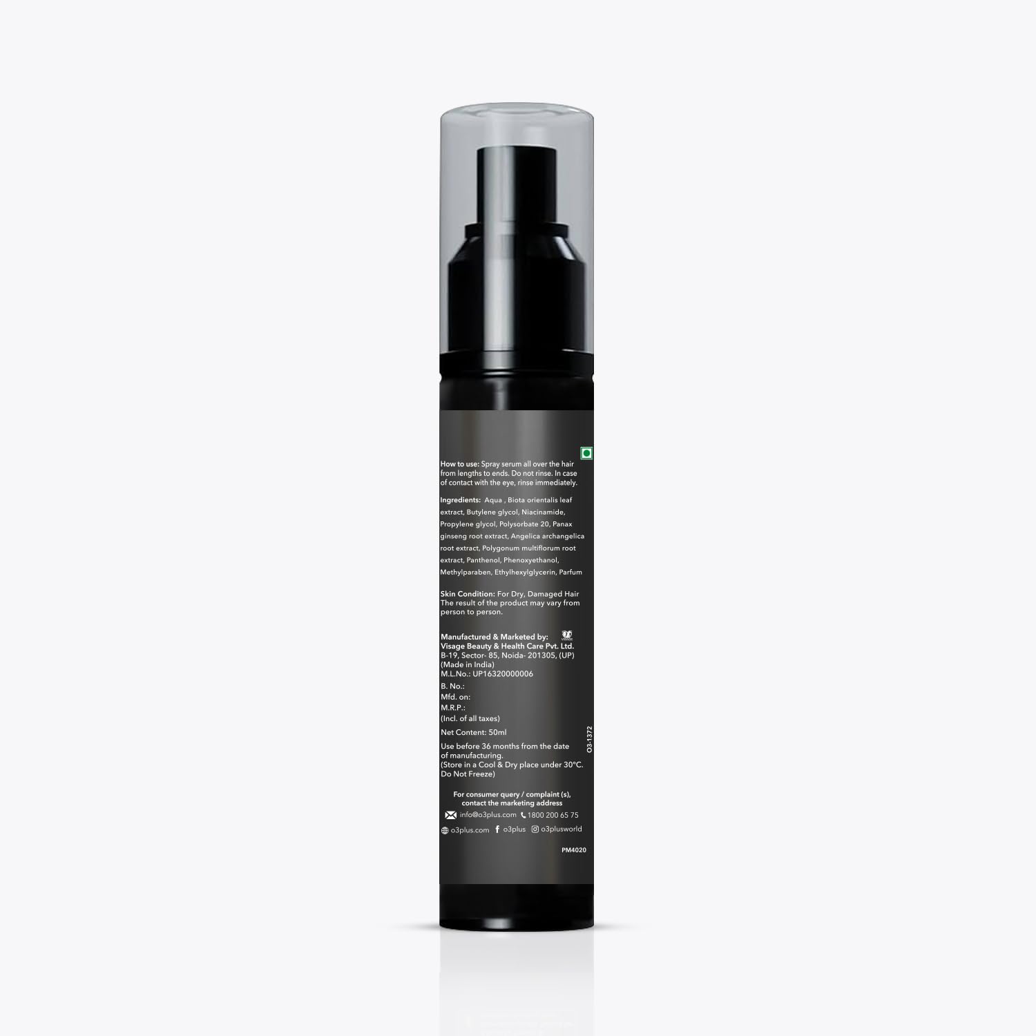 O3+ Densiderm Scalp Spray For Men - 50ml
