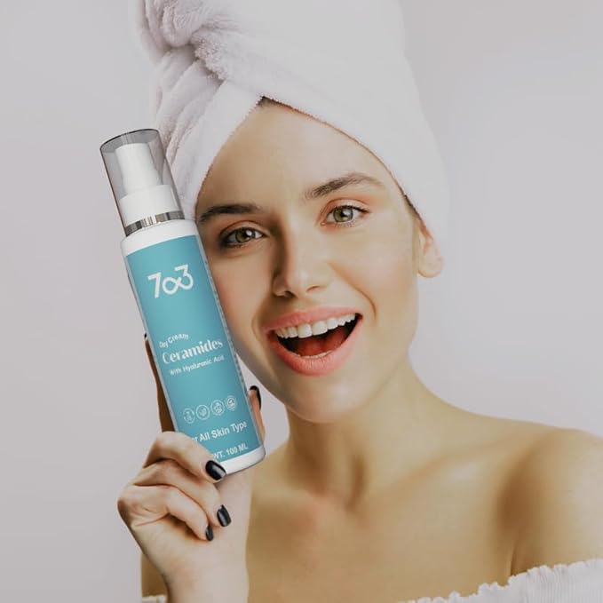 7o3 Hydrating Day Cream With Hyaluronic Acid & Ceramides – Lightweight Moisturizer for Dry to Very Dry Skin - 100 Ml