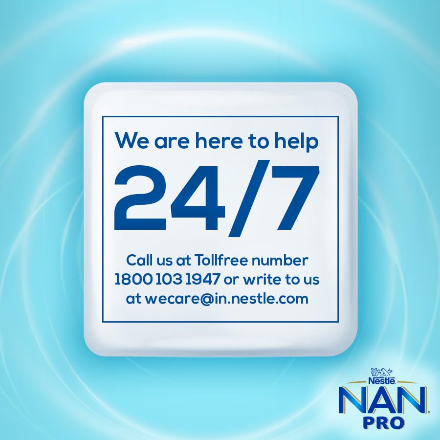 NestlÃ© NAN PRO 4 Follow-Up Formula Powder After 18 months, Up to 24 months, Stage 4, 400g Pouch in Box