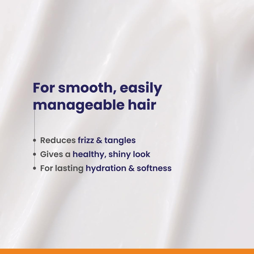 Re'equil Anti-Frizz & Smoothening Hair Conditioner with Babassu Oil | Detangles, smoothens & nourishes hair | For frizz-free, manageable hair | 125 g