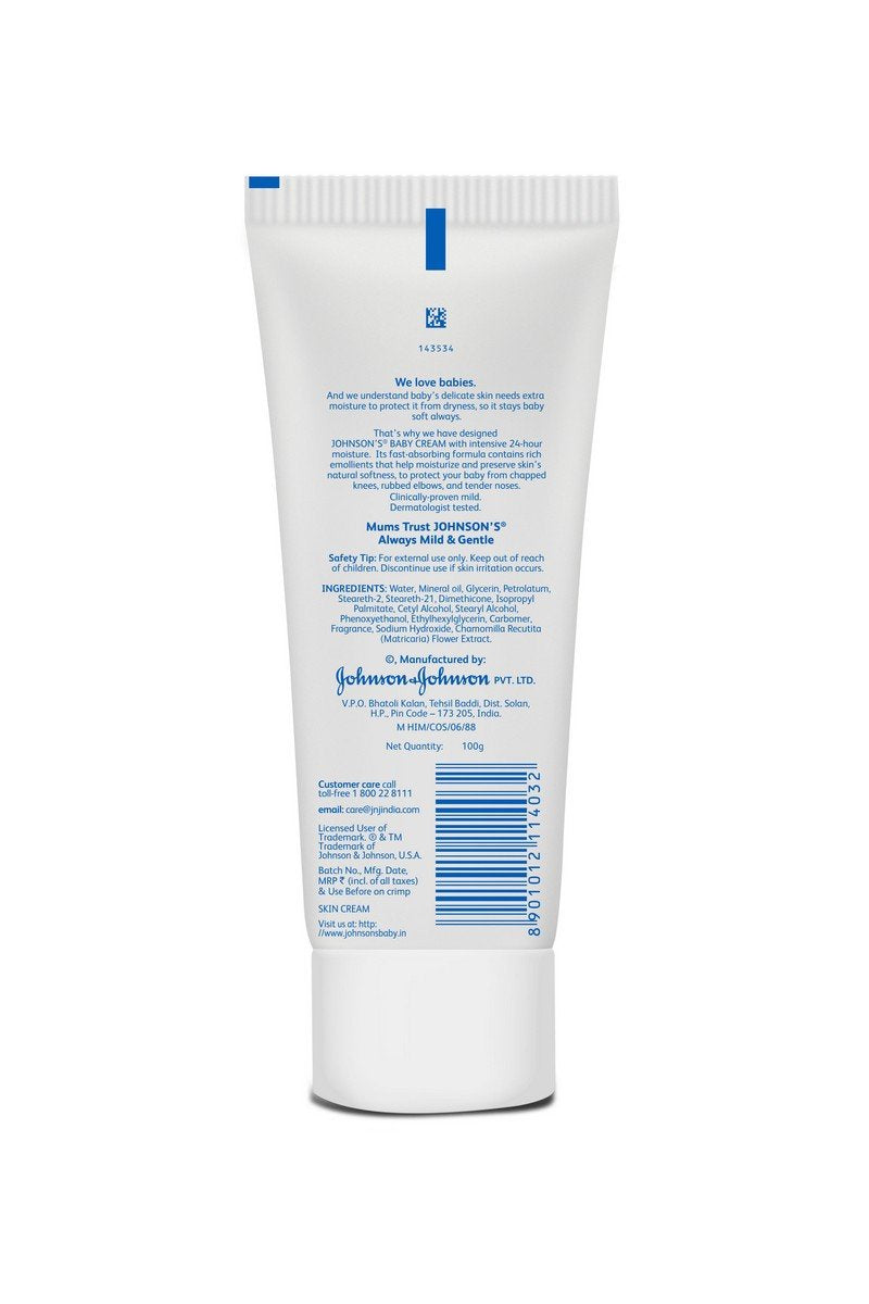 Johnson's Baby Cream - 100 gms