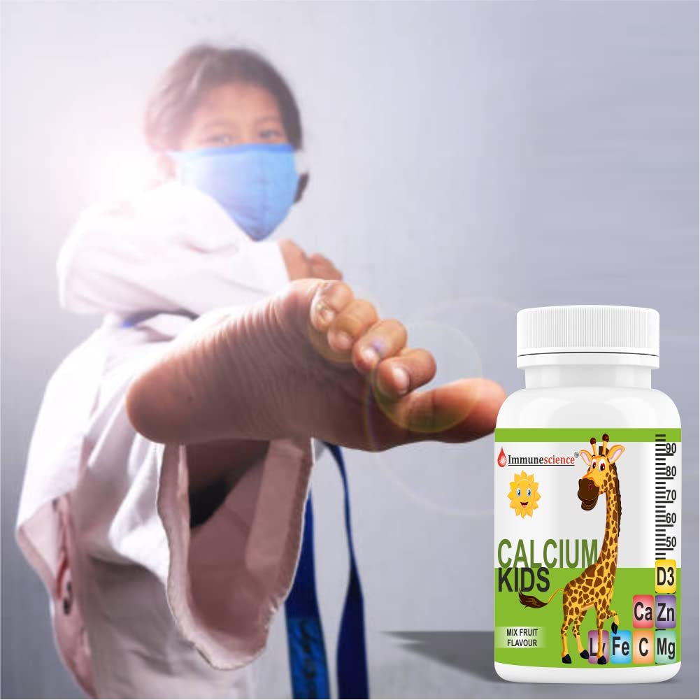 Immunescience Calcium For Kids Tablets - 90 tabs
