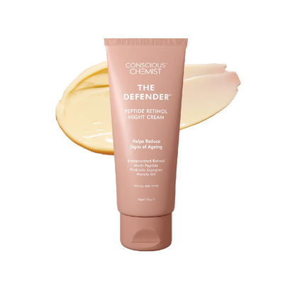 Conscious Chemist Multi Peptide Retinol Anti Aging Lightweight Night Cream - 50 ml