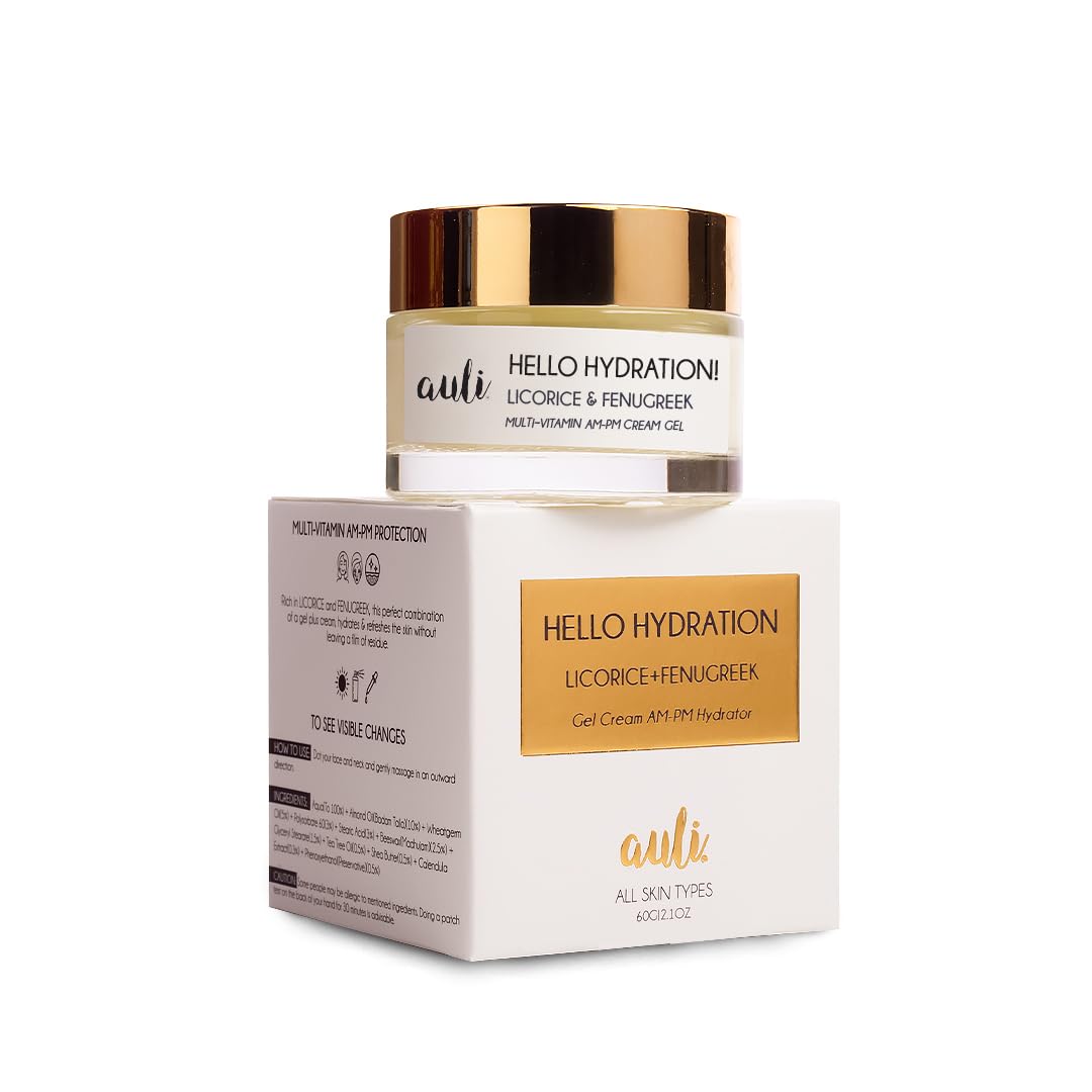 Auli Hydrating Gel Cream Moisturizer - 60 gms